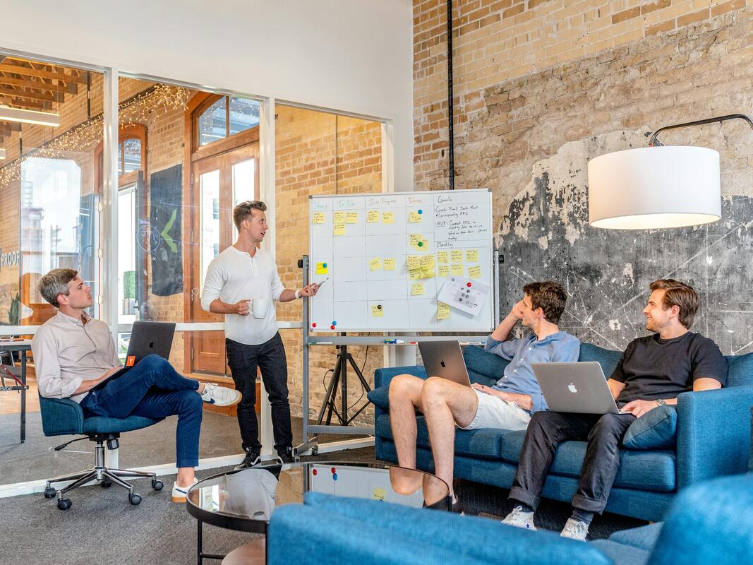 Professional IT consulting team